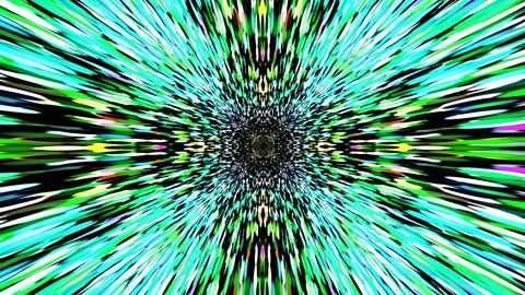 4K Seamless speedy loop of a vortex kaleidoscope. Stock Footage 329958323
