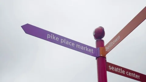 4K Seattle Washington during day Stock Footage 73497951