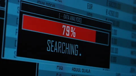 4K Secure data files being accessed and searched Stock Footage 58280860