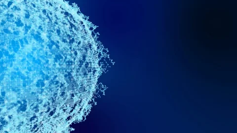 4k Secured Networks Endless Animation Stock Footage 99035099