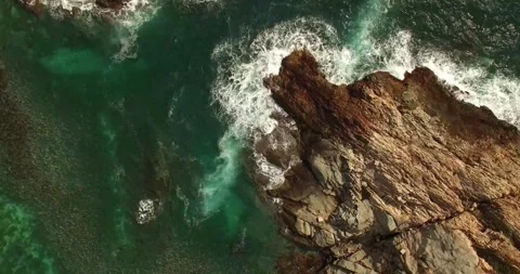 4K Serene View of Ocean Water Surface in Natural Light Stock Footage 333932580