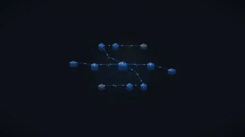 4K Serverless Cloud Database Architecture and Data Pipeline Loop 스톡 동영상 344289072