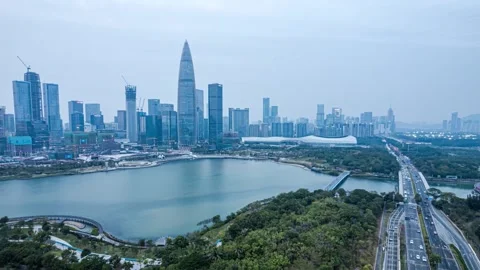 4K Shenzhen Selected Time Lapse Video stock 347073508