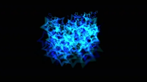 4k Shine stars background,glitter five-pointed star pattern stage,Mirage ripple Stock Footage 51787350