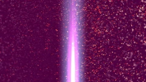 4k Shiny Flare Particles Floating Array Animation Background Video stock 299070070