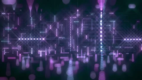 4k Shiny Matrix Net Motion Background Stock Footage 328469163