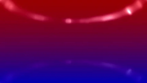 4k shiny red blue surface split up with laser beams animation Stock Footage 263399943