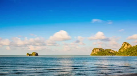 4k. Ship at sunset Stock Footage 49647671