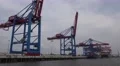 4k Shipping along the dockside of Hamburg harbour 4k or 4k+ Resolution
