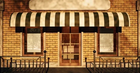 4k. Shop Window Display. Stock Footage 73377396