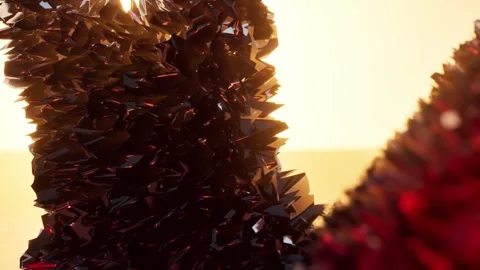 4K shot of 3d rendered fire creation in sun light Stock Footage 264044874