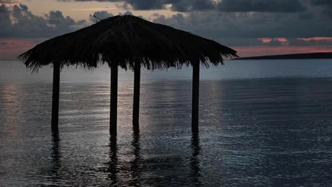 4K Shot of Paradise Beach Stock Footage 166010992