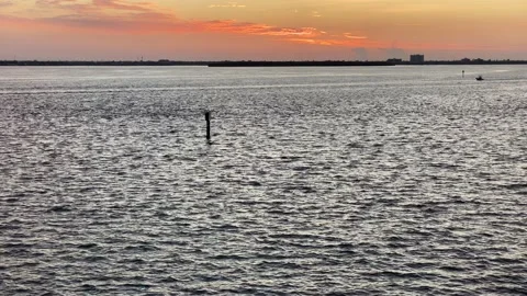 4K Shot of Sunset at the Beach 스톡 동영상 131375277