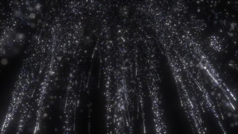 4k Silver Particles Explosion. Motion Background. Colorful glitter particle Stock Footage 304214806