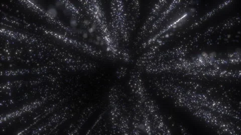 4k Silver Particles Explosion. Motion Background. Colorful glitter particle Stock Footage 304214846