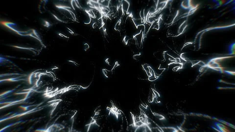 4k Silver Particles Explosion. Motion Background. Colorful glitter particle. Stock Footage 304219865