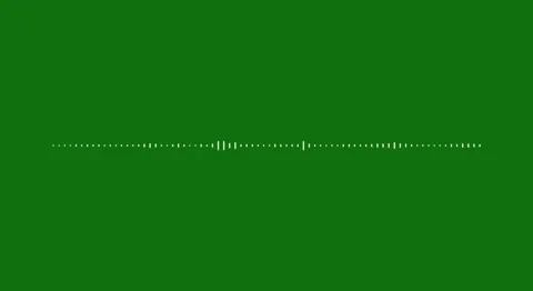 4K Simple equalizer on green background. Motion graphic and animation background Stock Footage 314877742