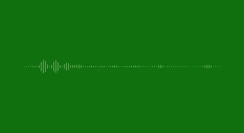 4K Simple equalizer on green background. Motion graphic and animation background Stock Footage 314877848