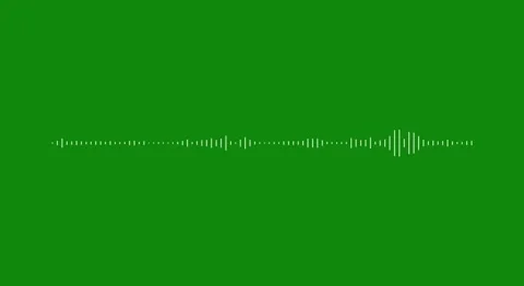 4K Simple equalizer on green background. Motion graphic and animation background Stock Footage 314878087