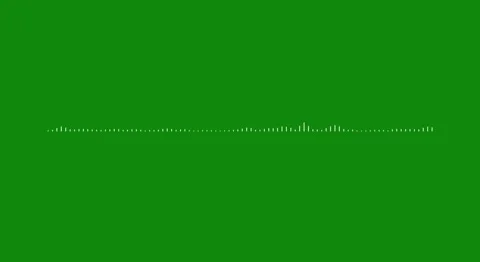 4K Simple equalizer on green background. Motion graphic and animation background Stock Footage 314878341