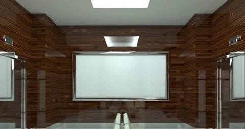 4k. Sit down while you wait for a meeting. chromakey. Stock Footage 73132821