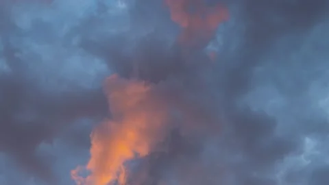 4K Sky Time lapse, Beautiful background, Clouds At Sunrise. Stock Footage 163129639