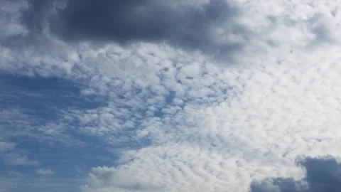 4K Sky Time lapse, Blue sky with white clouds Beautiful background Time lapse of 库存影片 336568516