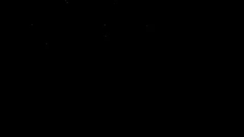 4K Slow Falling Snow Bokeh Soft Blurry Particles Black Background Snowing Stock Footage 330138795