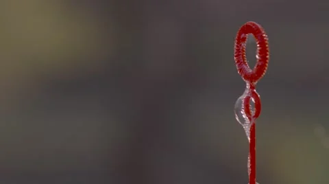 4k in slow motion close up bubble pipe Stock Footage 54241550