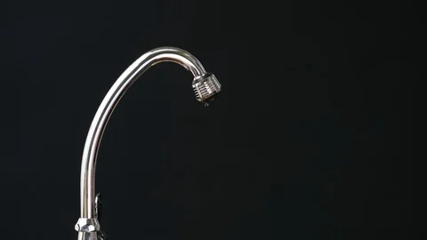4k slow motion hand use fresh water to wash germ Stock Footage 126817288