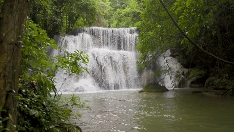 Copyright Free 4K WaterFall Stock Video Footage