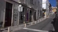 4k Small street with china restaurant city center Lagos Portugal 4k or 4k+ Resolution