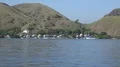 4k Small tropical island tourism spot by boat tour in the Flores Sea - Indonesia 4k or 4k+ Resolution