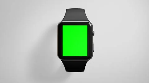 4k - Smart watch green screen Stock Footage 62533455