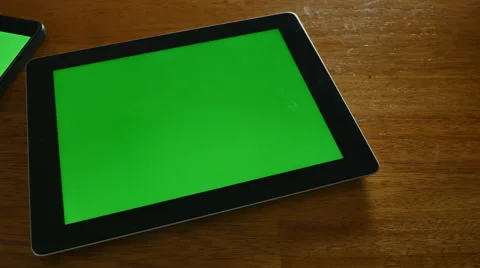 4K SMARTPHONE AND TABLET GREENSCREEN DOLLY MOVE Stock-Footage 45203422