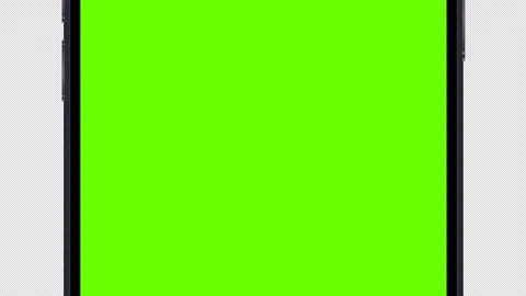 4K smartphone Mockup with green screen, zoom in/out effect. Stock Footage 297076517