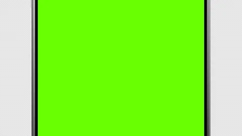 4K smartphone Mockup with green screen, zoom in/out effect. Stock Footage 297077499