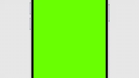 4K smartphone Mockup with green screen, zoom in/out effect. Video stock 297077743