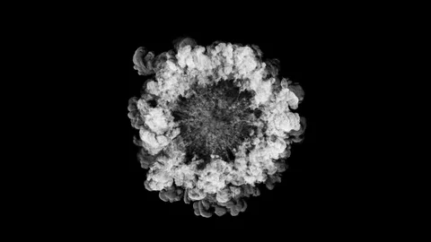 4k Smoke Explosion Fx Background Animation 스톡 동영상 97177872