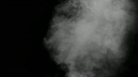 4K smoke gas  two Exclusive 4K smoke gas material Vídeo Stock