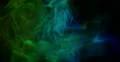4K Smoke Green and Blue 4k or 4k+ Resolution