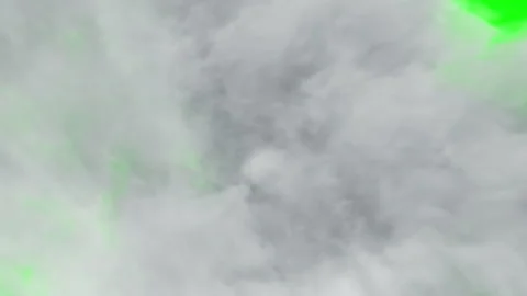 4k smoke,cloud green background transition Stock Footage 323524930