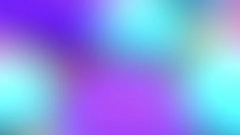 4K Smooth Blurry Abstract Gradient Vibrant Blue Cyan and Purple Blends Stock-Footage 332157239