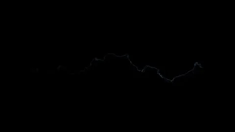 4K Smooth Slow Motion Electric Lightning Arc Overlay on Black Background Видео 343661610