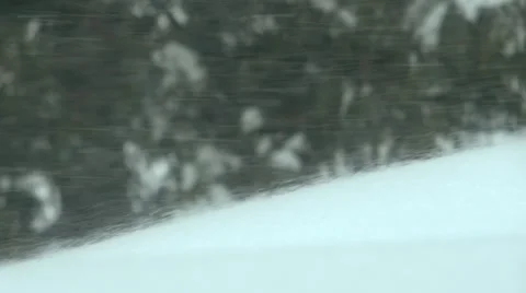 4K Snow Blown by the Wind Snowstorm Видео 58751563