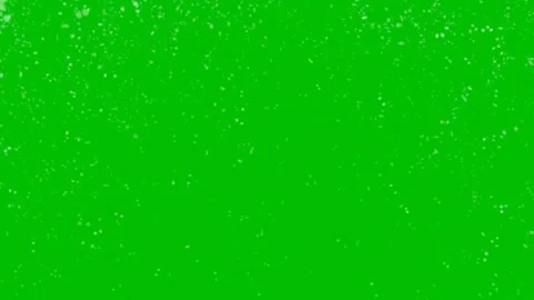 4k snow fall with a green screen background Stock Footage 301103953
