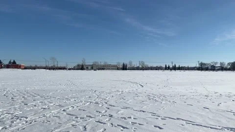 4k snow scenery Stock Footage 165562764