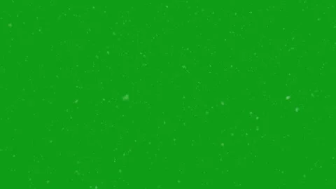 4K Snowfall Animation with Green Screen for Chroma Key Overlay Variant 3 Stock Footage 333029773