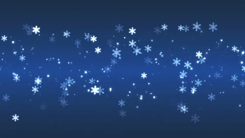 4k. Snowflakes background. Falling snow flakes. Merry Christmas Stock Footage 119728839