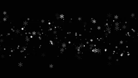 4k. Snowflakes background. Falling snow flakes. Merry Christmas Stock Footage 119728899